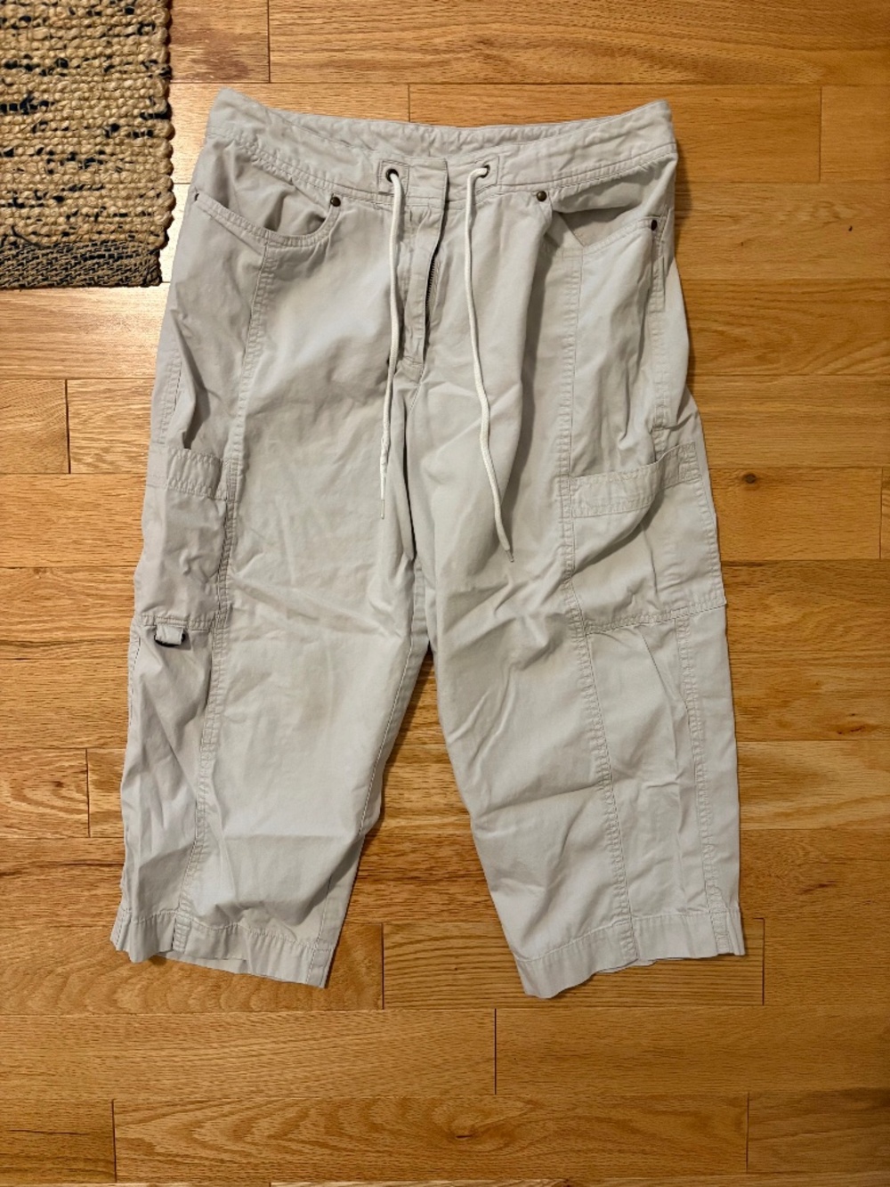 Vintage 100% cotton hiking pant capris